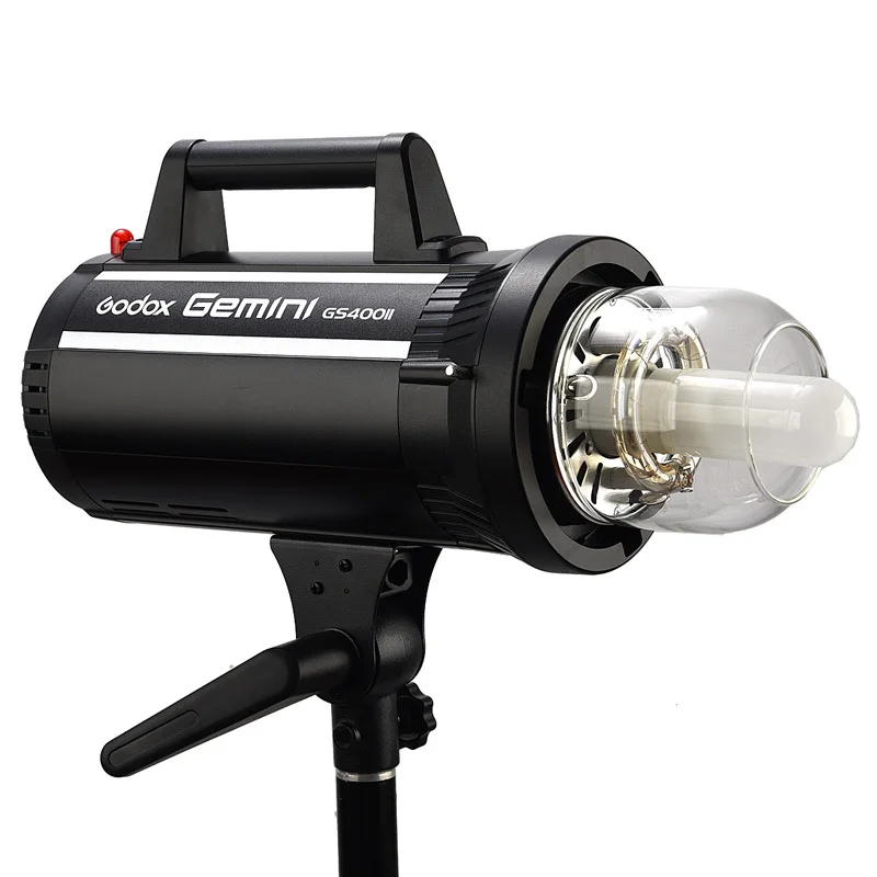 GSII Series Flash GS200II GS300II GS400II 200W-400W Studio Strobes Overheat Protection High-Speed Sync for Studios