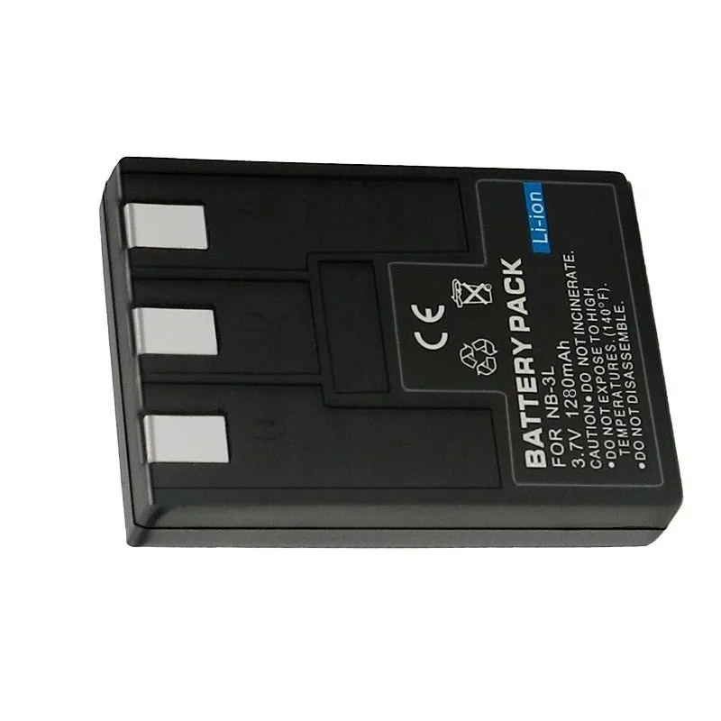 Mew 1PCS NB-3L NB 3L NB3L 1280mAh Battery For Canon PowerShot SD10 SD20 SD40 SD550 SD500 SD100 SD110, IXUS IIs II Camera Battery