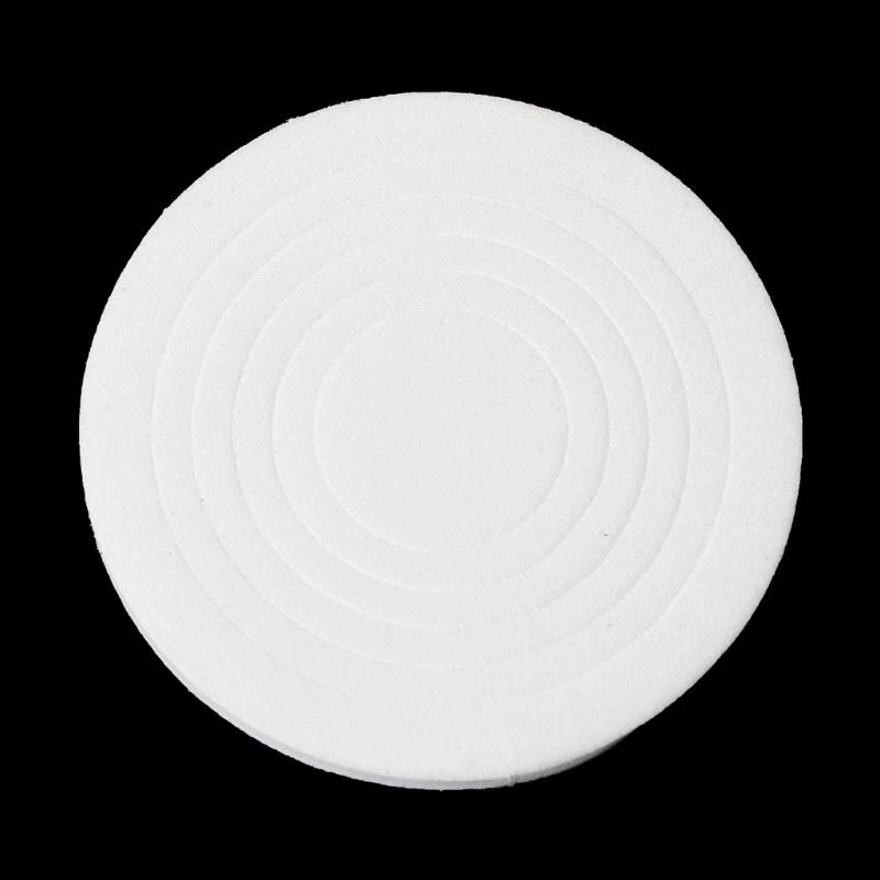 F92Bラウンドコインストレージボックス46mm 5サイズのパッドリング付きプラスチックコインホルダー