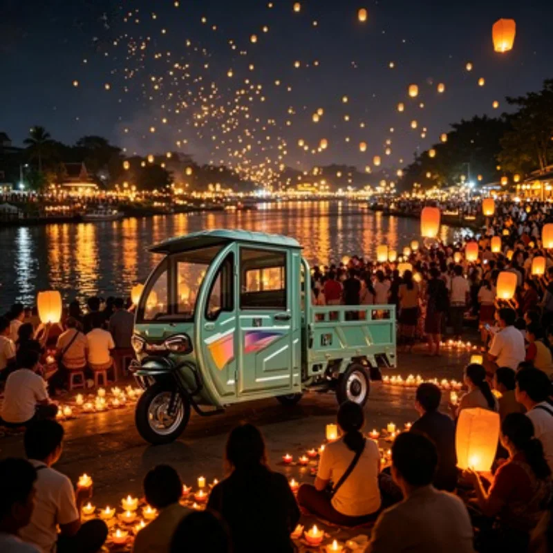 Steady Driving Open Electric Cargo Tricycle 3 Wheel 60V 1000W 500kg Payload for Farm Product Transportation Sale
