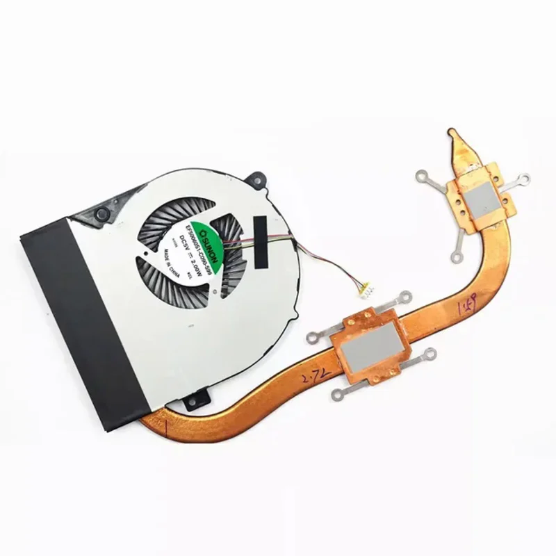 New notebook CPU fan heatsink radiator Fit for ASUS K46CM S46 S56 K46C K56C K56CA K56CM K56CB  S56CM S550 Cooler