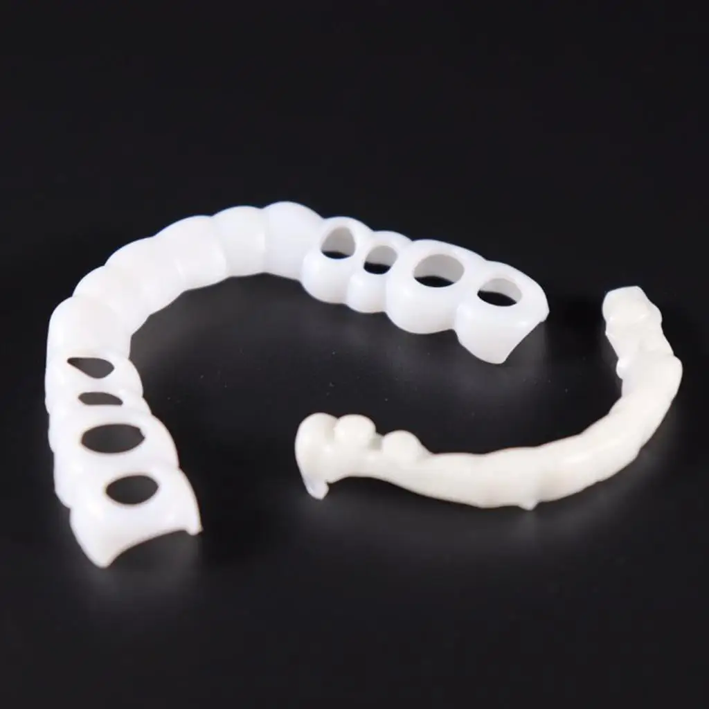 3-5 упаковок, 1 пара силиконовых верхних/нижных ложных зубных виниров, поддельные протезы