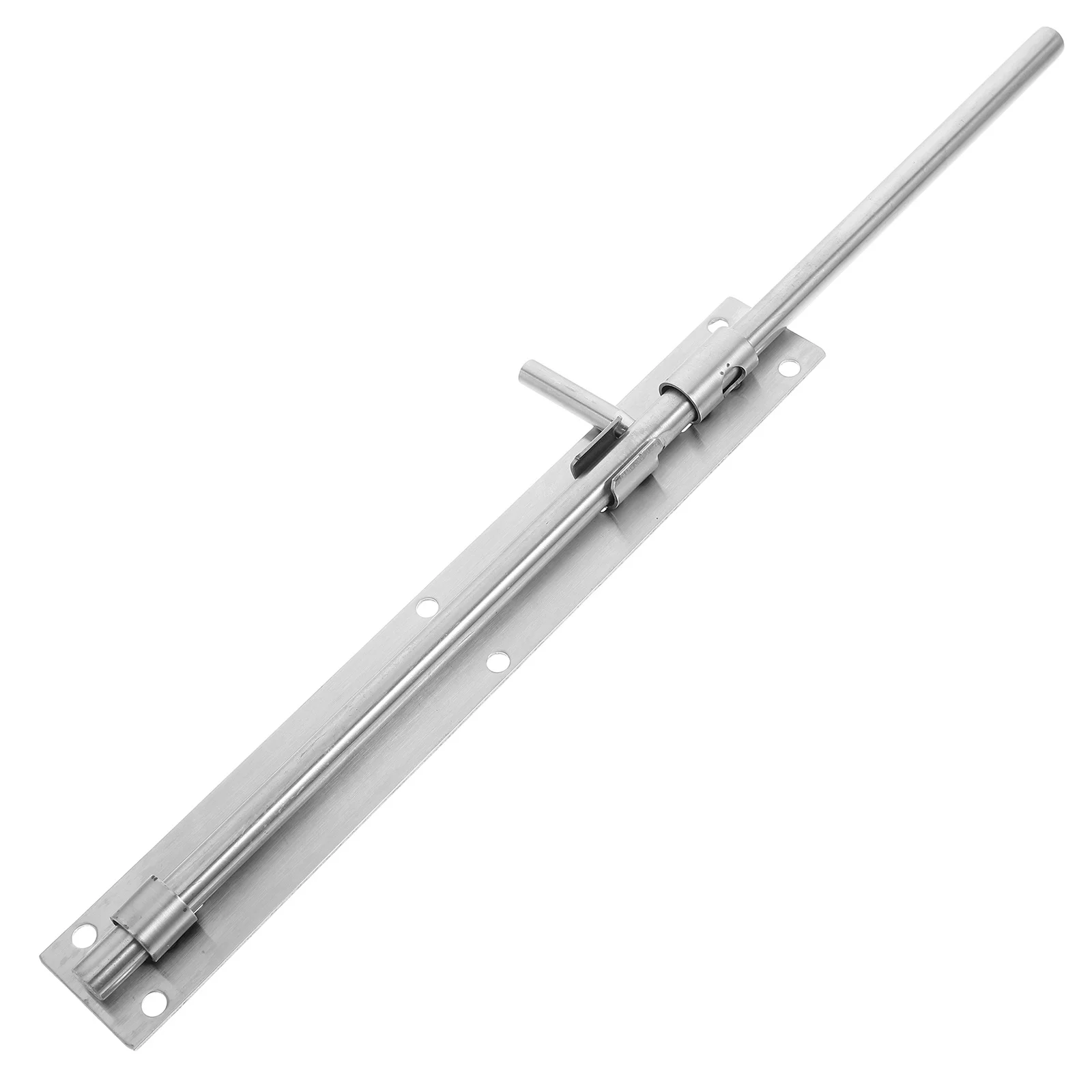 

Stainless Steel Gate Latch Heavy Duty Solid Construction Anti-Theft Lock Hole Easy Install For Outdoor Indoor Fence Door Shed