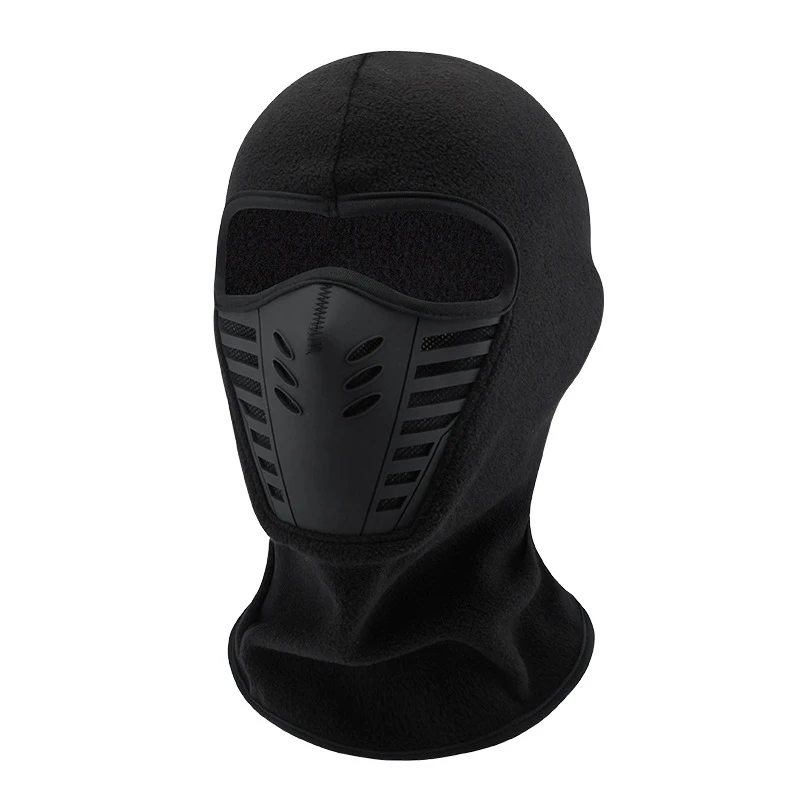AliExpress cycle zone Winter Thermal Motorcycle Mask Windproof Balaclava Cap Face Cover Fleece for Ski Cycling Riding Warm Dustproof Full Face Mask