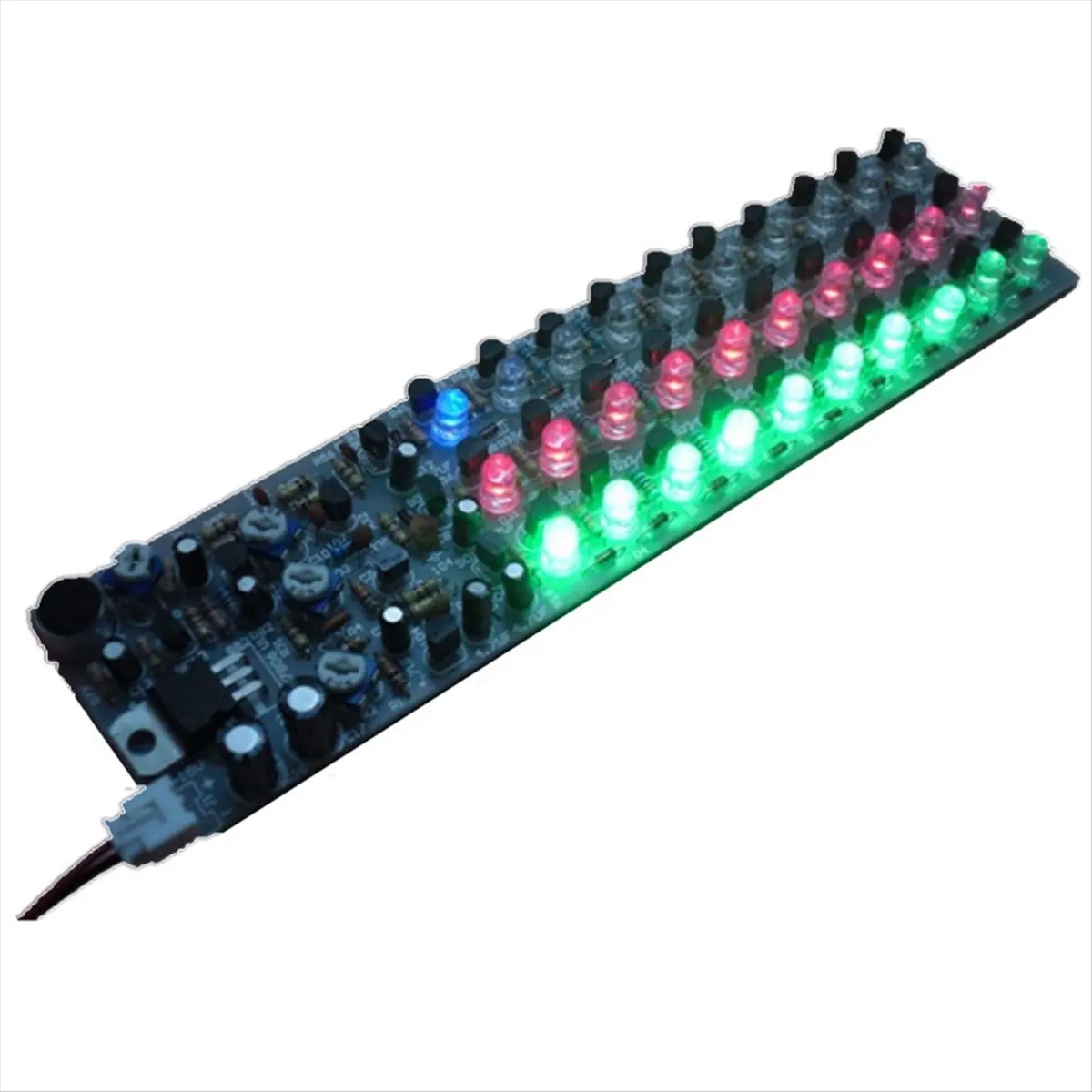A14G Voice Control Induction Lamp Music Spectrum Audio Level LED Indicating Melody Audio Partner DIY Electronic Production