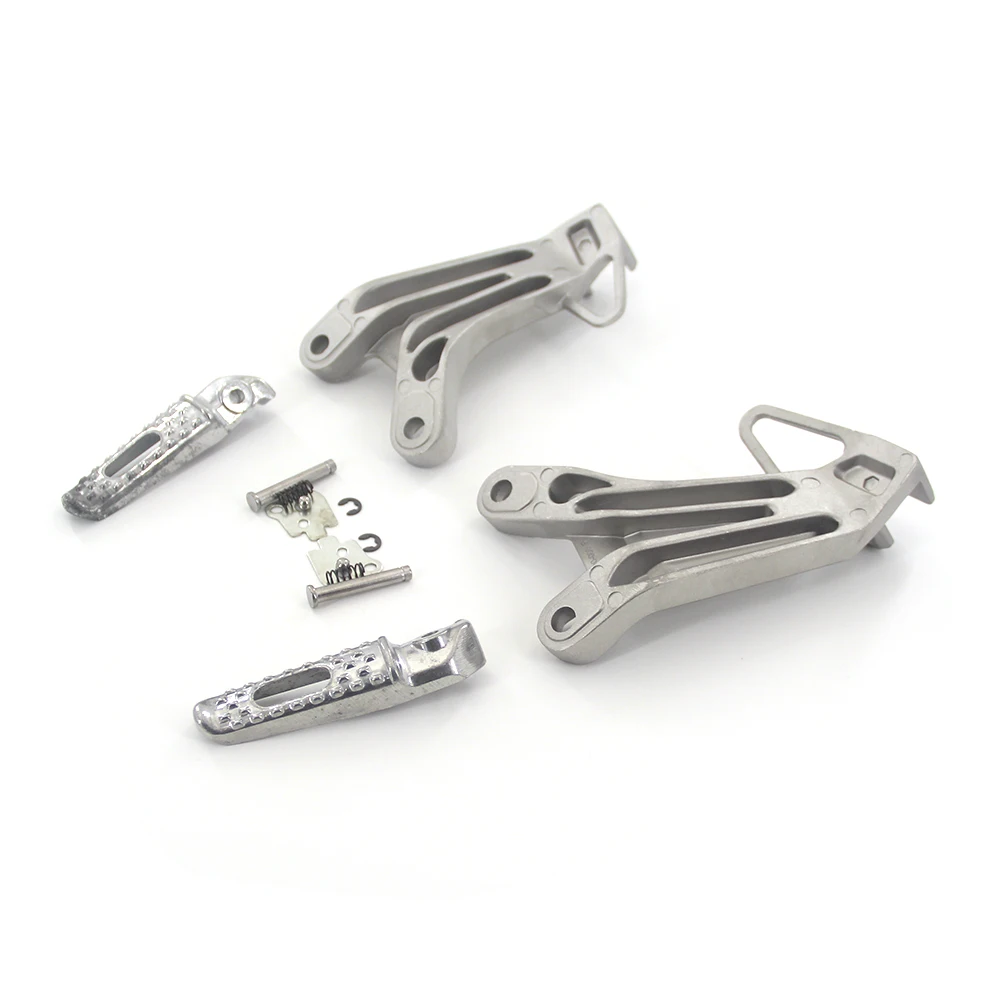 Motocicleta traseira do passageiro FootPeg, Foot Rests Set, Suporte para Honda CBR600RR 2003 2004