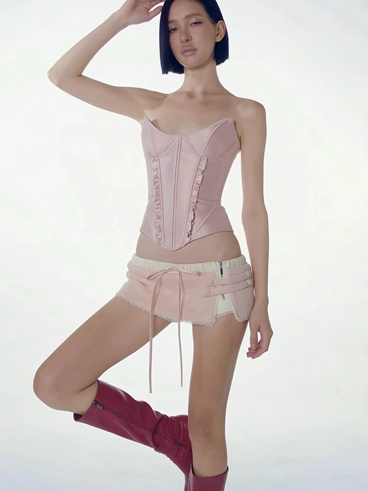 Nibber الحلو تانك القمم المرأة الساتان المرقعة عيد الحب مثير Ruched غير النظامية أكمام هوتي منتصف الليل ملابس الحفلات