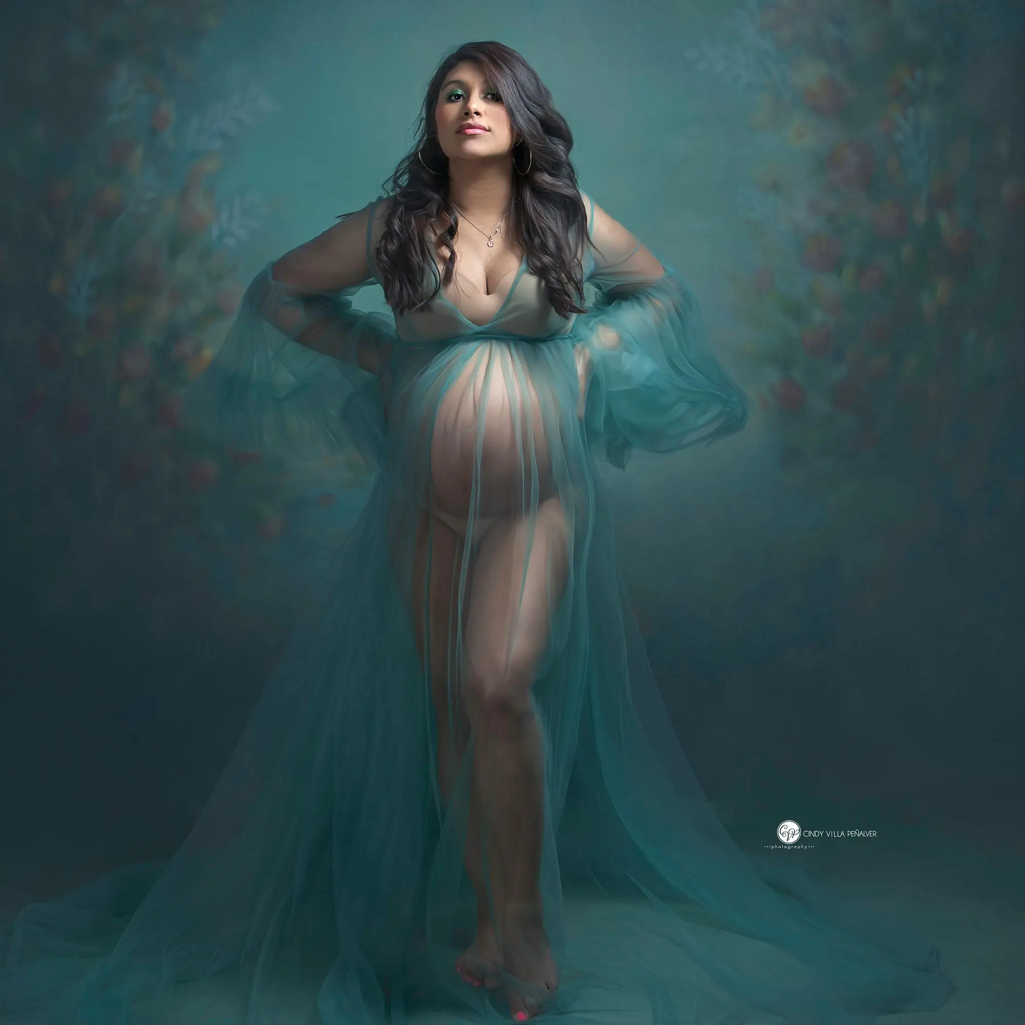 

Don & Judy платья для фотосессии для беременных женщин сексуальное тюлевое длинное платье с v-образным вырезом и разрезом для беременных детские платья для душа одежда для фотосессии