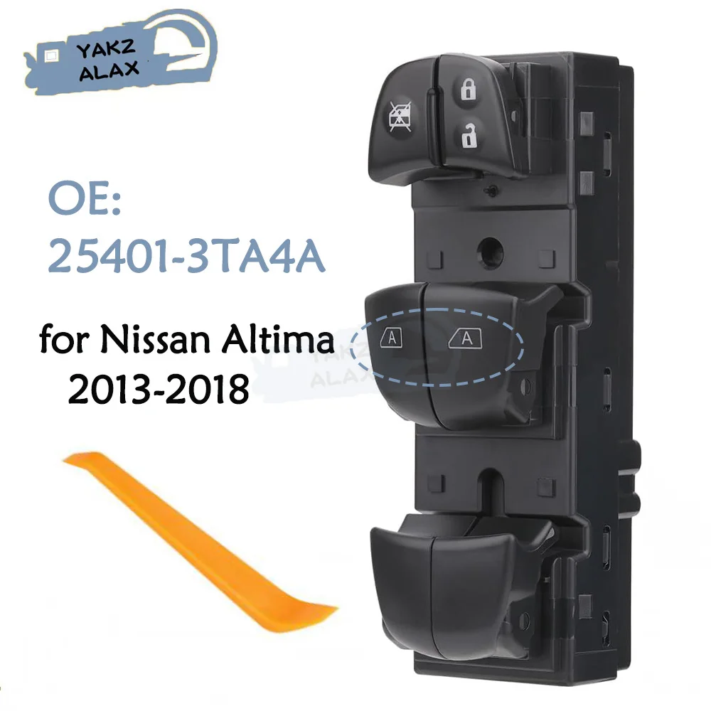 

25401-3TA4A для Nissan Altima 2013 2014 2015 2016 2017 2018 передний левый электрический главный переключатель управления стеклоподъемником