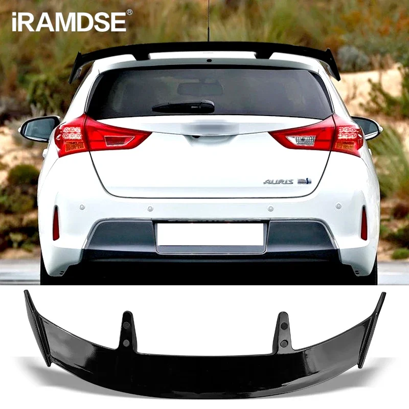 Corolla Hatchback Spoiler for Toyota Auris 2009-2018 Gloss Black Rear Windshield Wing Type TE Trunk Accessories