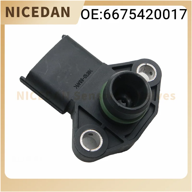 

6675420017 MAP Intake Air Boost Pressure Sensor For Ssangyong Rexton Kyron Acyton Rodius Stavic Kyron 1993392 STAVIC+Euro4 D20DT