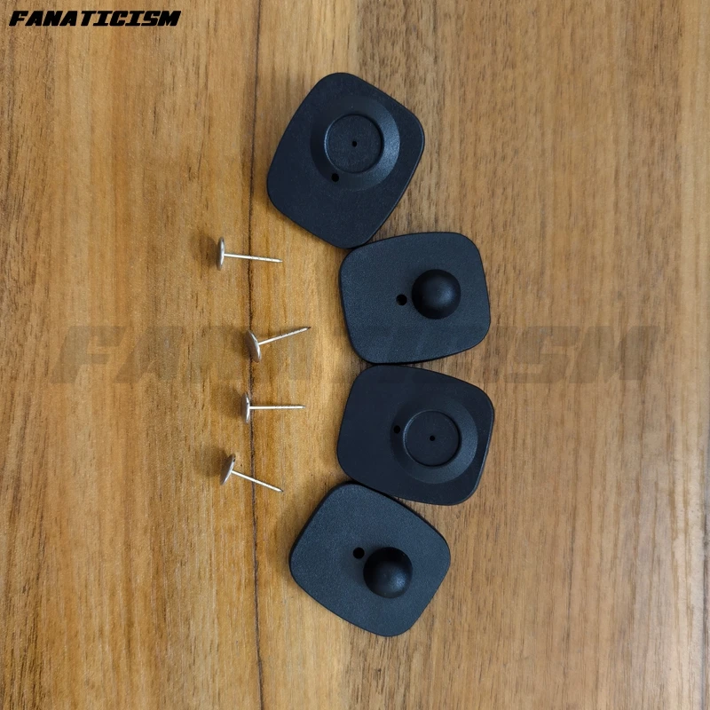 

100pcs EAS Mini Square Rf 8.2MhzF Eas Security Hard Tag or Clothes Alarm Sensor System Store Security Tag Anti-theft Tag