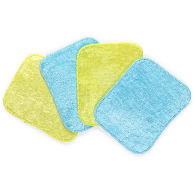 Bamboo Microfiber Napkins For Kitchen Dishware Cookware And Tableware Cloth Absorbent Domestic Cleaning Tools Bamboo Rags Wipes