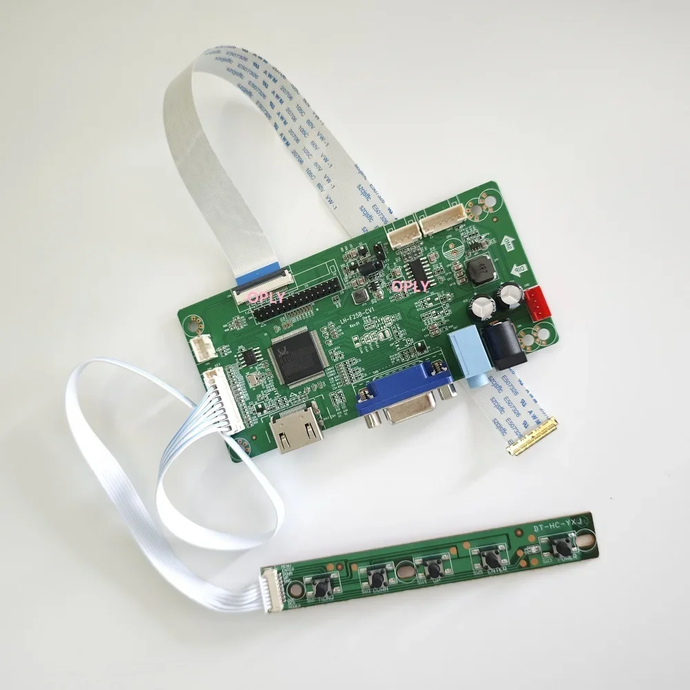 

Плата контроллера ЖК-монитора для N173HCE-E3A N173HCE-E31 N173HCE-E3C HDMI-совместимая EDP 30-контактная VGA-панель для ноутбука 1920 × 108 DIY Kit