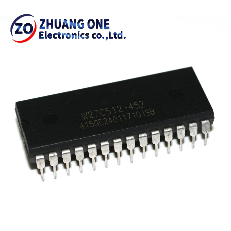 5pcs/lot W27C512-45Z W27E512-12 DIP W27C512 DIP-28 In Stock