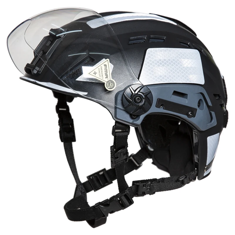 FMA EX SAR ヘルメットバイザー緊急救助ヘルメット消防救助軽量