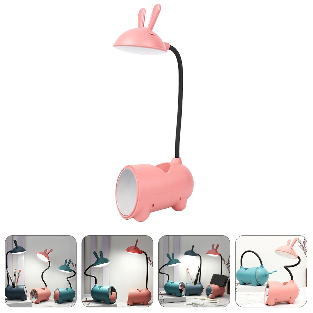 

Touch Dimming Table Lamp Reading Light for Kids Rabbit Pen Holder Desk USB Office