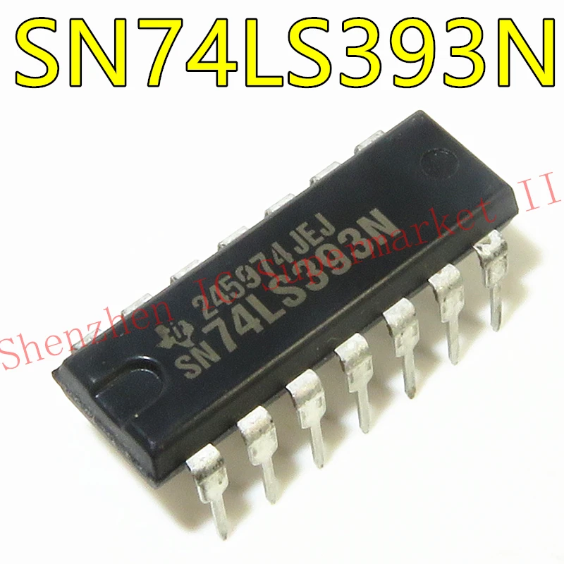 1pcs/lot SN74LS393N HD74LS393P 74LS393N 74LS393 DIP-14