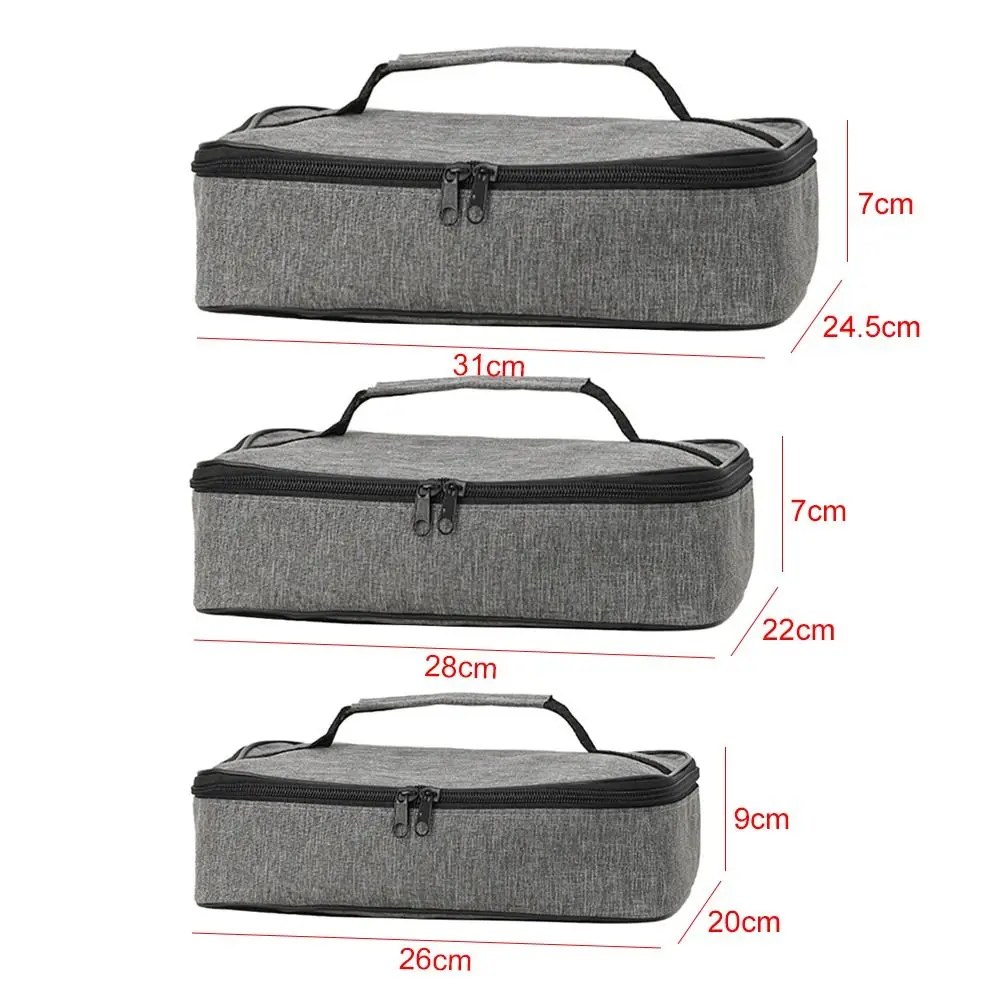 حقيبة تخزين محمولة للنزهات، حقيبة غداء مبرد، منظم الإفطار، صندوق غداء، حقيبة حرارية معزولة