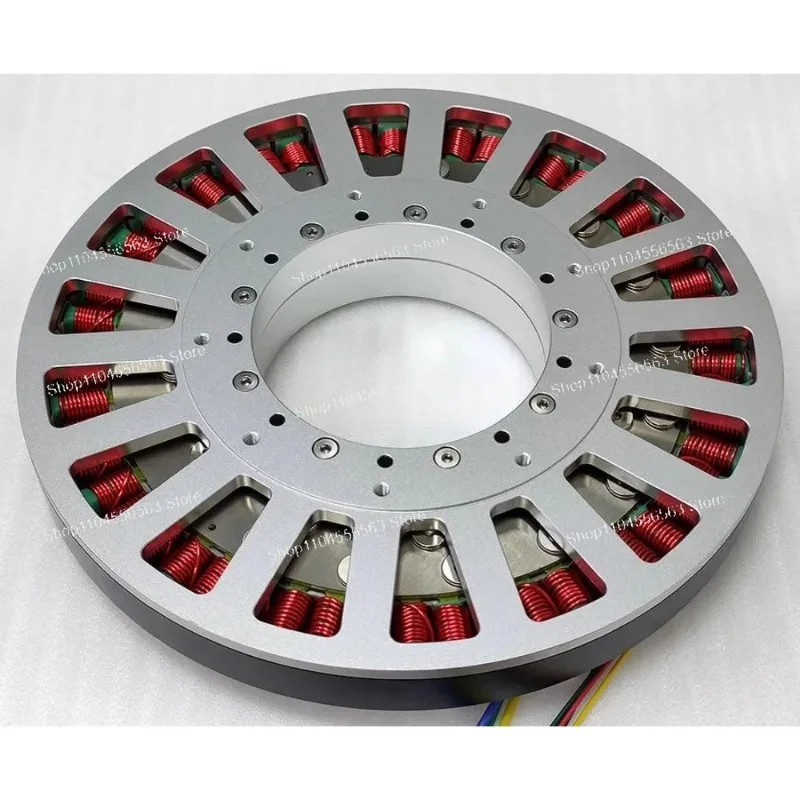 20310 torque 10Nm large permanent magnet DC brushless motor hollow shaft ultra-thin low-speed torque motor