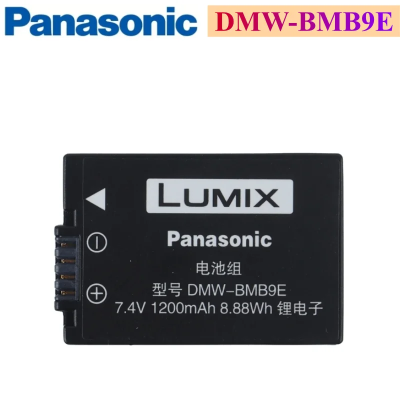 Original DMW-BMB9E Battery for Panasonic DC-FZ82 DMC FZ45 FZ72 FZ48 FZ62 FZ100 FZ150FZ40 FZ47 FZ60 FZ70 DMW BMB9 BMB9PP