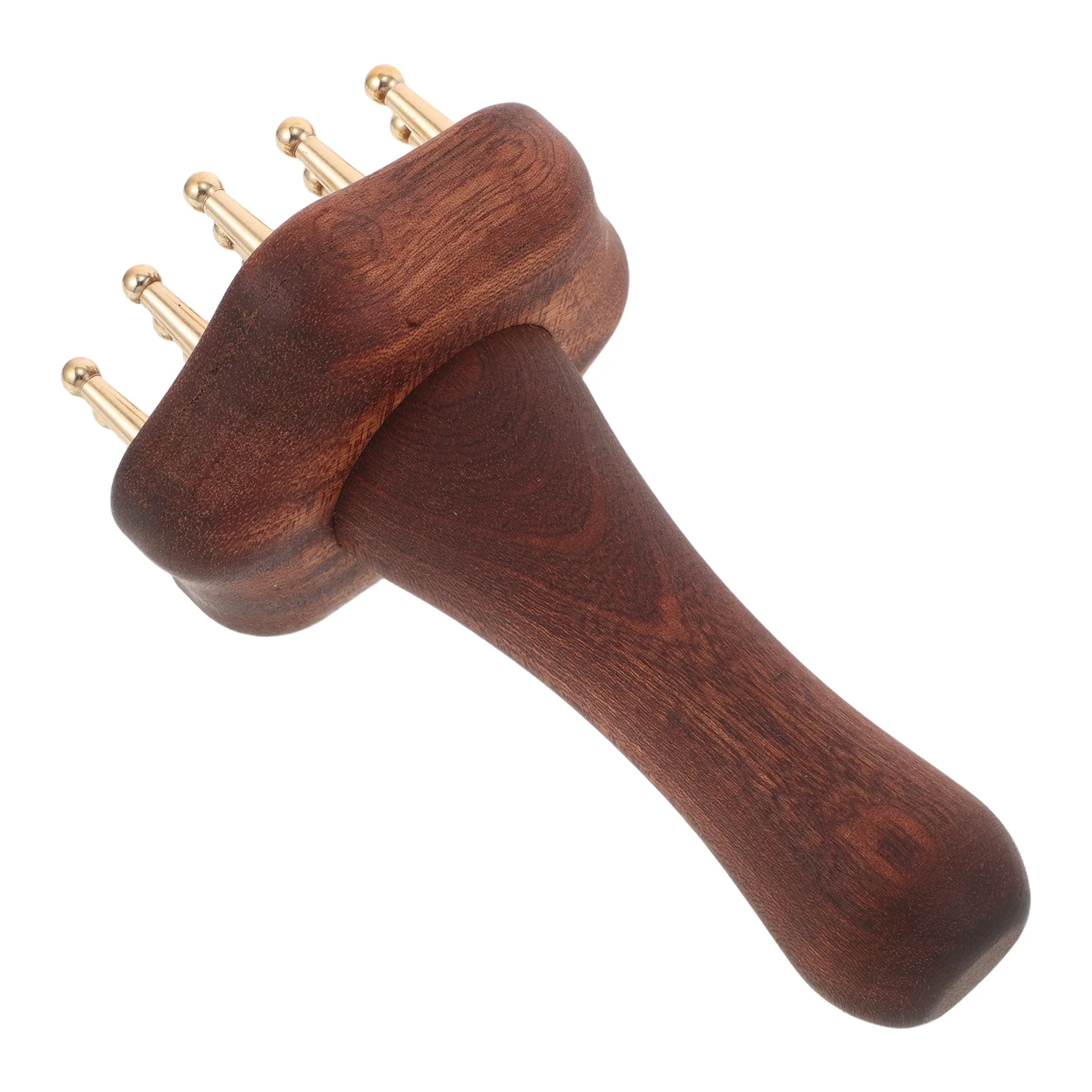 

Meridian Massage Brush Brass Wood Scraping Massaging Tool Abdomen Arms Legs Back Easy Use Rejuvenate Skin Meridian Brush Massage