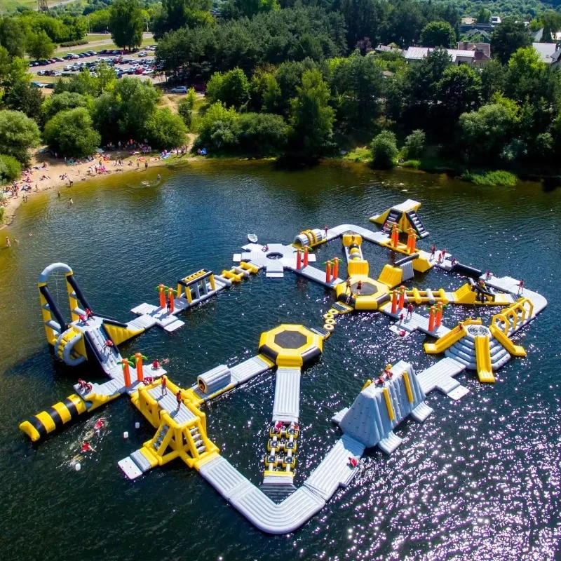 Sport Floating Aqua Inflatable Sea Water Park Obstacle Commercial Inflatable Water Park Outdoor Rentals