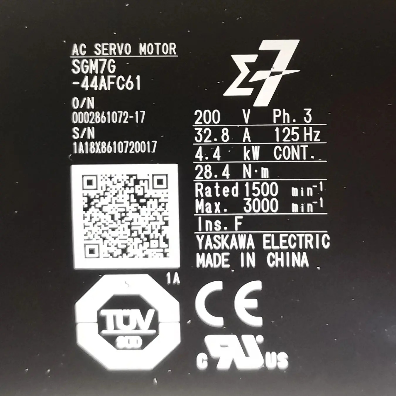 

SGM7G-44AFC61 Совершенно новый серводвигатель, быстрая доставка SGM7G 44AFC61, в наличии
