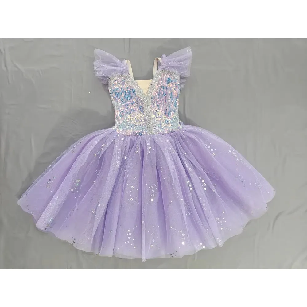 Children's Ballet Skirt Girls' Dance Dress Ballet Dancer Costumes Campus Dance Programs Stage Collective Performance Costumes