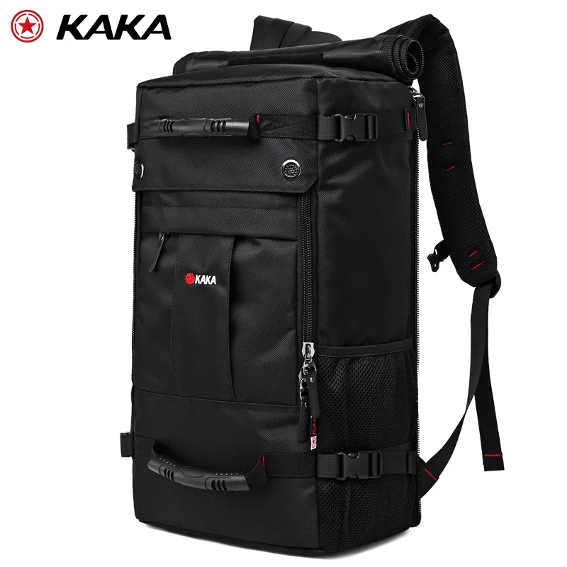 

BANGE Men Big Travel Backpack Waterproof 17 inch Business Laptop Backpack For Man Climbing Outdoor Survival Bags Camping Hiking
