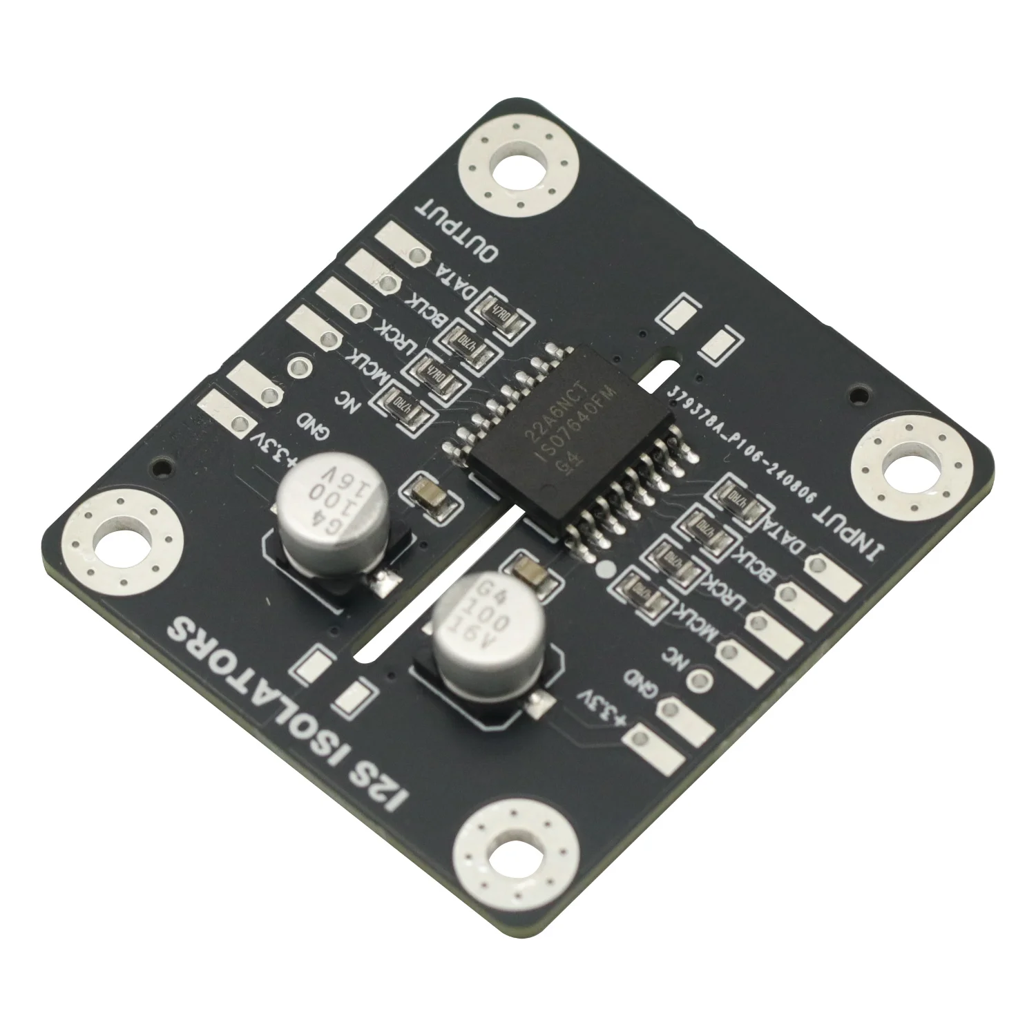 Imagem -03 - Placa de Isolamento de Sinal para Amanero Digital Audio Interface Eliminar a Interferência Módulo de Ruído de Separação I2s Iis