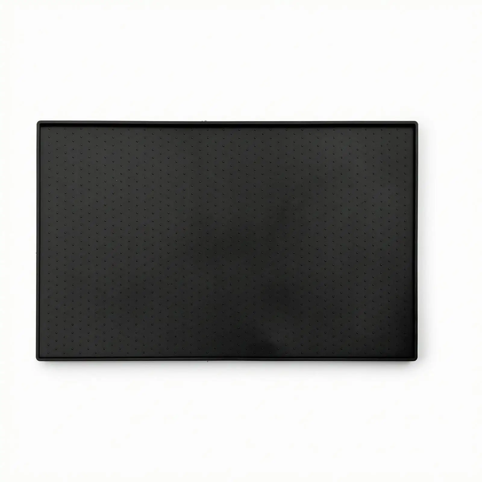 Non Slip Espresso Machine Mat for Counter Food Grade Silicone Heat Shield Drip Tray Raised Edge Pad for Coffee Bar Kitchen Table