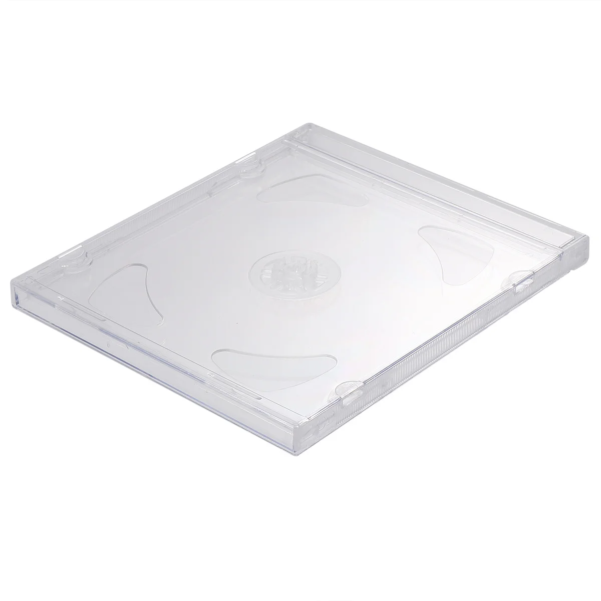 

10Pcs Cd Storage Cases Transparent Portable Double Disc Holder for Dvd Media Video Package Cd Box Media Video Storage Case