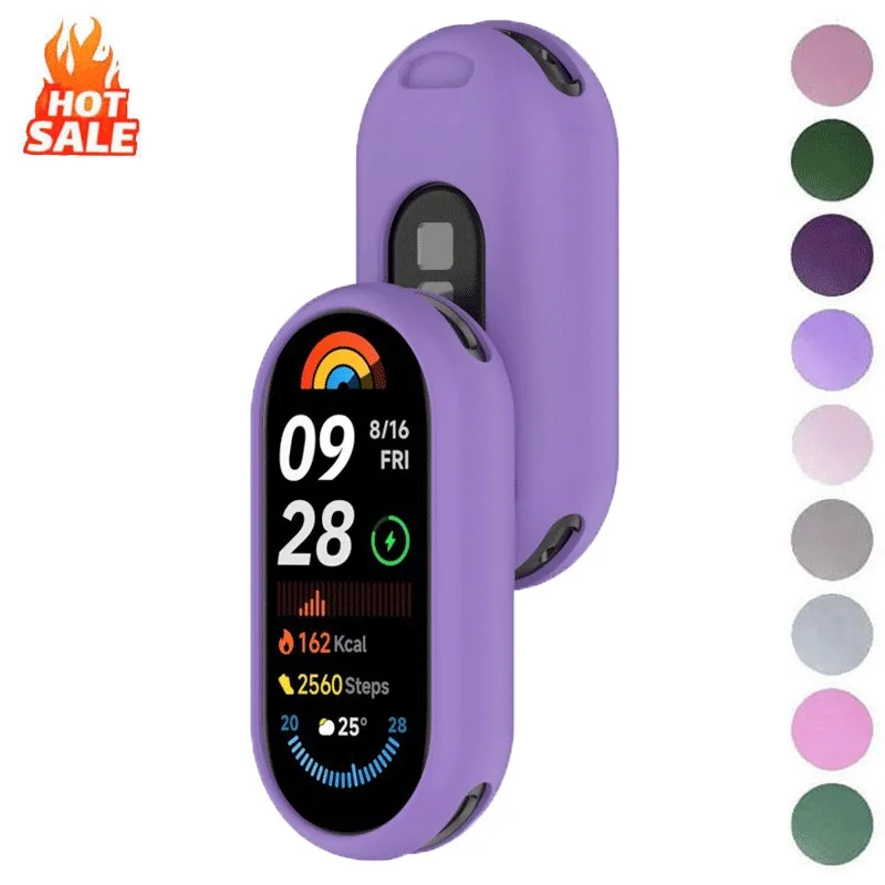 �y�Z�[�����zXiaomi MiBand 8 9 10�p�\�t�g�V���R���P�[�X�AMiBand 8 9 10�p�o���p�[�X�N���[���v���e�N�^�[�J�o�[�A�ی�P�[�X�J�o�[