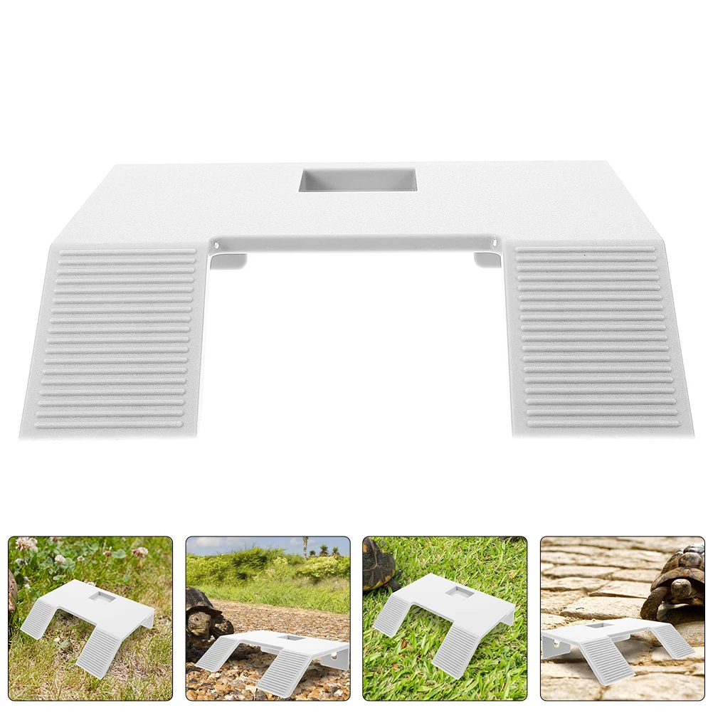 

2 Pcs Turtle Tank Aquarium Basking Platform Tortoise Accessories Aquatic Turtles Reptile Stand Abs Dock Plastic Gecko