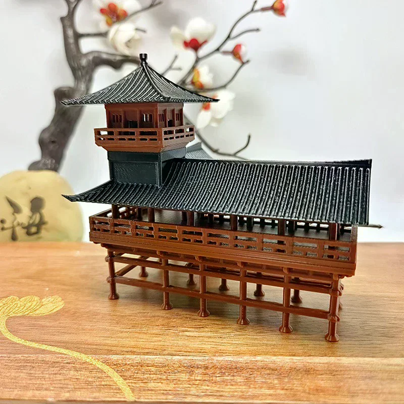 Japanese Garden Bonsai - ベルヴェデーレ像 古代建築模型 日本風パビリオン装飾 ミニチュア禅庭 水族館 盆栽飾り