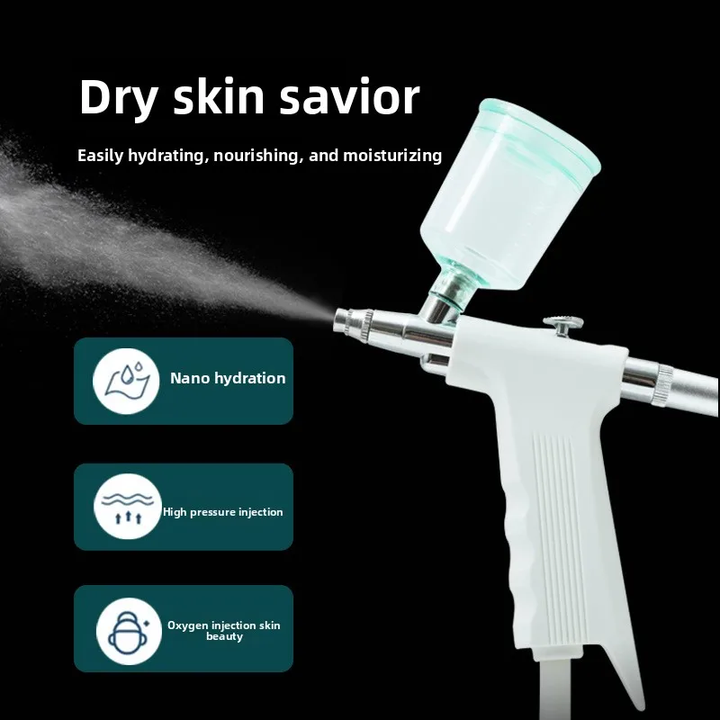 Small Bubble Facial Machine, High Suction Blackhead Remover, Salon Use Cleanser, Oxygen Injector