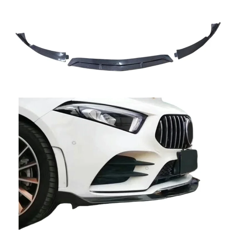 

Car Accessories Carbon fiber Front lip spoiler For Mercedes-Benz CLA W177 2017-2020