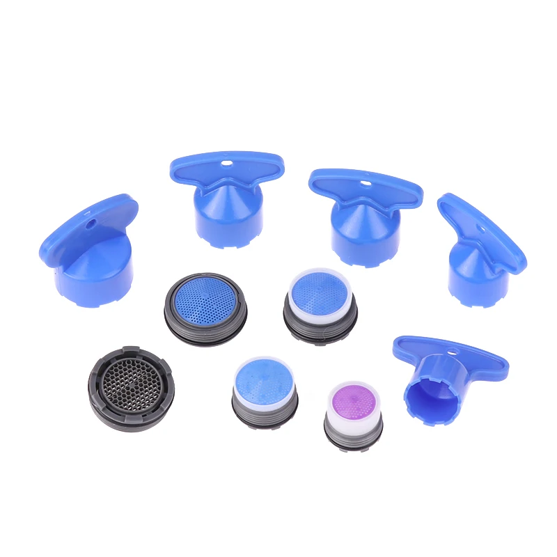 1 Pc Plastic Kitchen Basin Faucet With Built-in Bubbler Filter Cartridge With Inlaid Filter Mesh Spout Foamer Accessories