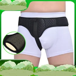 New Adult Hernia Belt Inguinal Hernia Belt Protects The Small Intestine Pain Relief Waist Strap with Removable Compression Pads