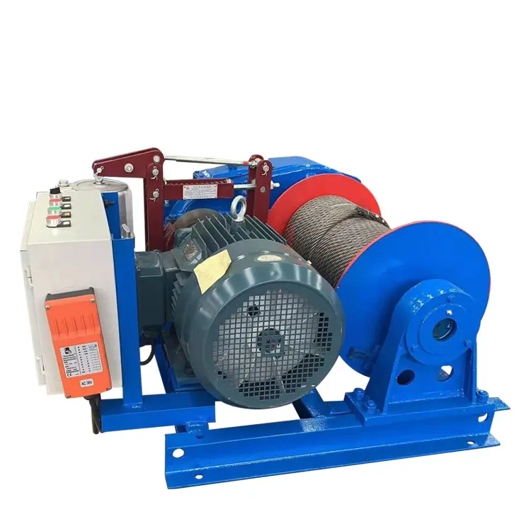 Electric Winch for Pulling or Lifting with Different Rope Capacity