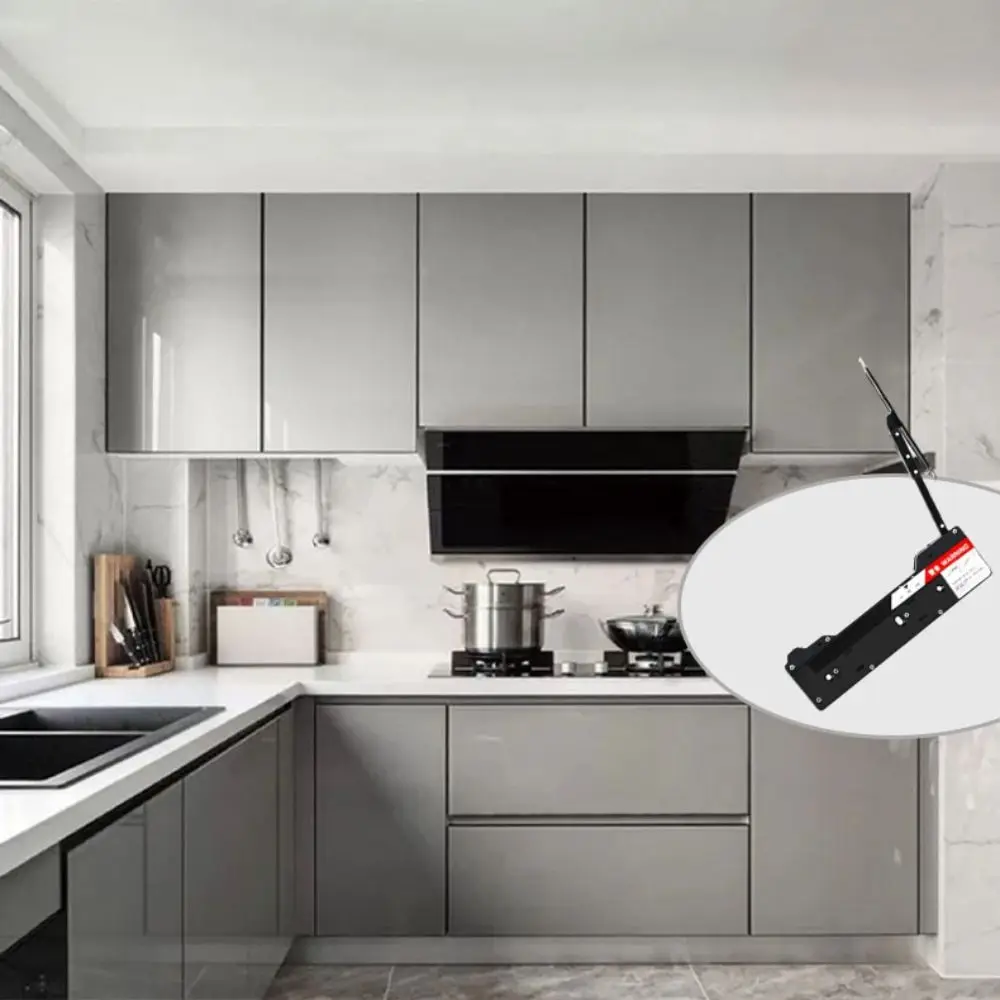 

One-touch Opening Push To Open Cabinet Catches Soft Opening System Free Handle Hidden Cabinet Handles Adjustable Quiet Operation