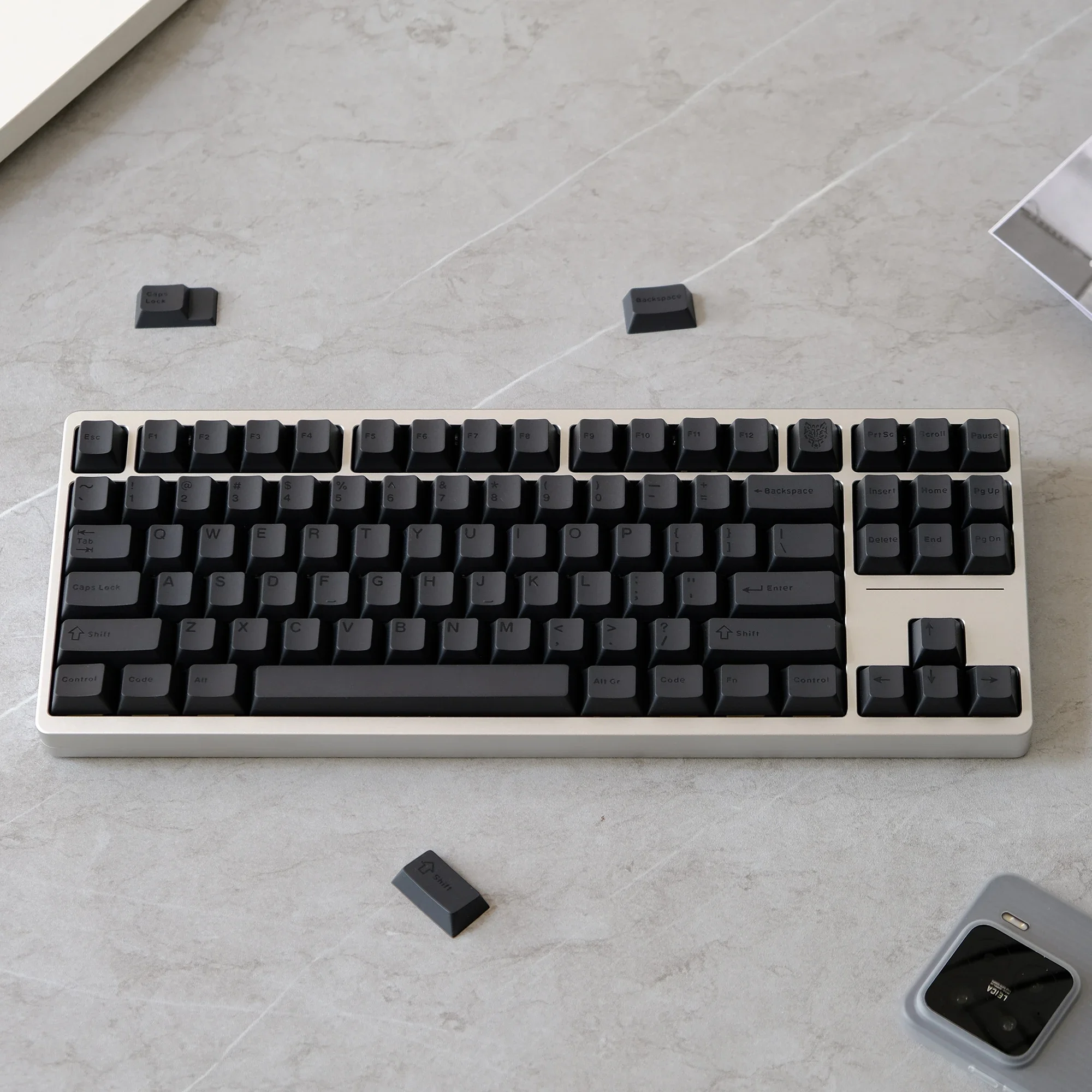 Aifei BOB Keycaps 114 Keys ABS Double Shot Cherry Height for Mechanical Anne Keyboard Pro 2 GK61 64 68 87 Layout Game PC