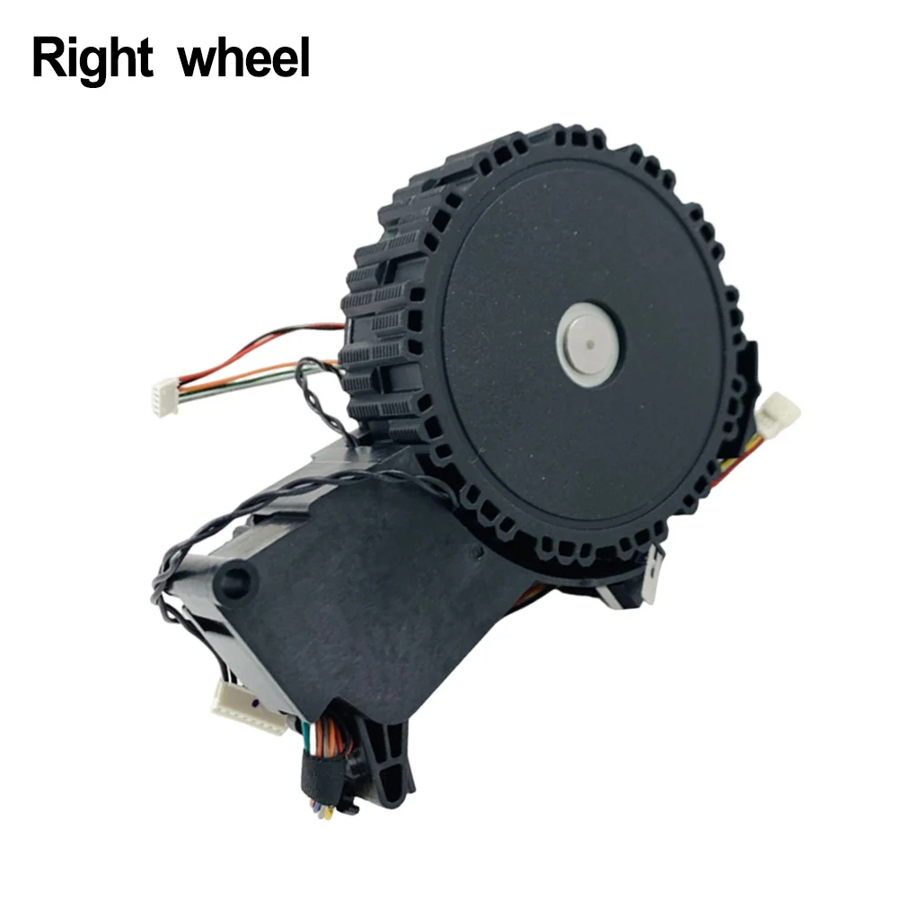 Robot Vacuum Main Wheel Replacement for Mova Z60 Ultra Roller Left or Right Wheel for Self Emptying Models Black