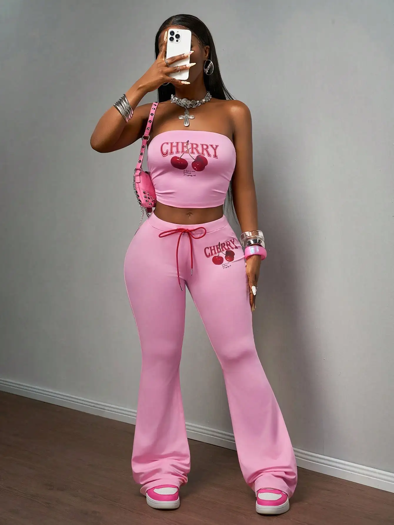 2025 Frühling/Sommer Neu Bohemian Musikfestival Resort Strandparty Freizeit Urlaub Sexy Süß Niedlich Millennium Y2K Stretch-Strick-Pullover