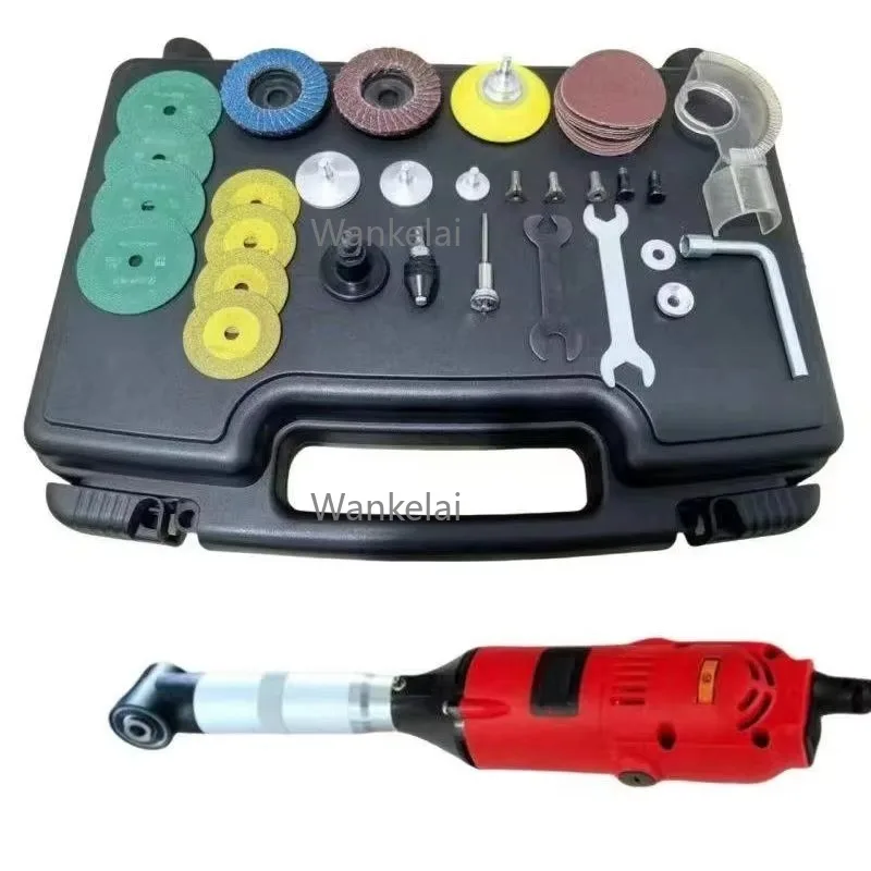 OEM Micro Angle Grinder 90 Degree Tile Seam Cleaning Machine Handheld Small Polishing Machine Electric Grinder Trimming Machine
