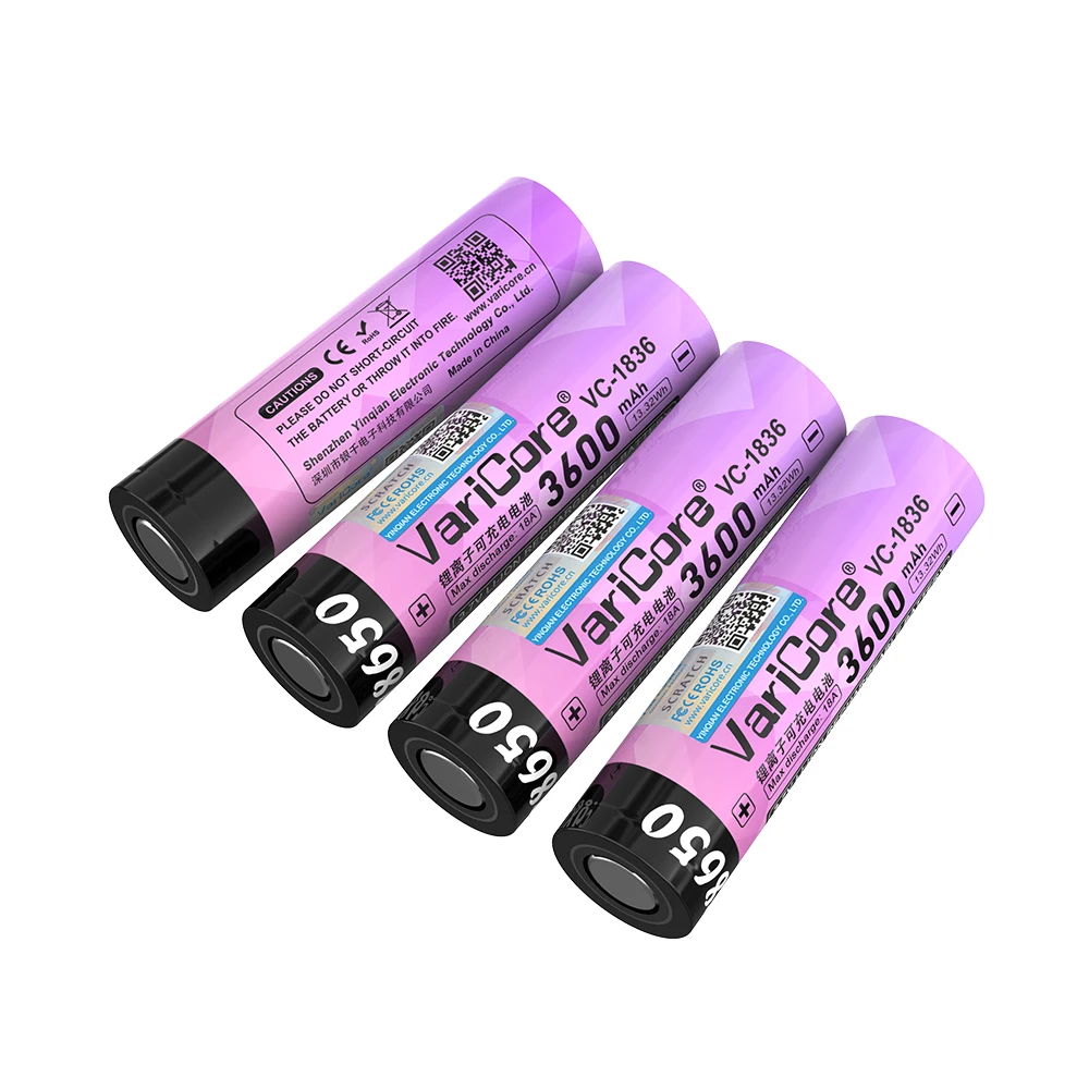 High-Capacity VariCore VC-1836 18650 Battery for Your Devices – Only .05!