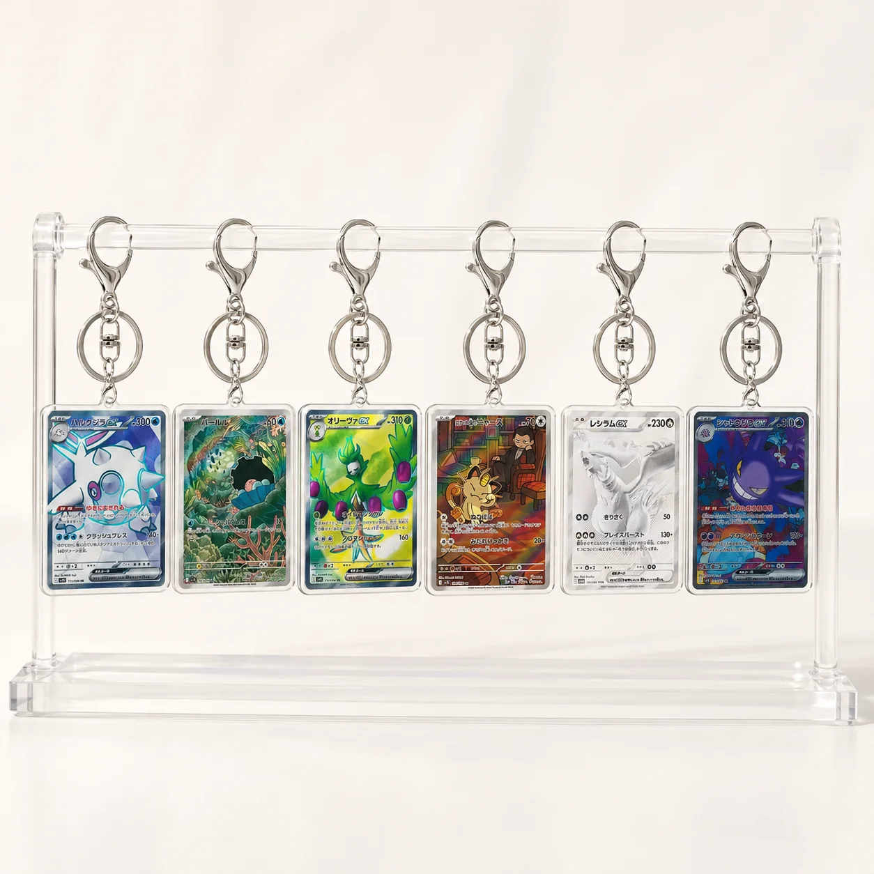 Pokémon Merchandise Pendants Pikachu Psyduck Acrylic Keychain Anime Accessories Friends Girl Gift Cartoon Bag Charms Card