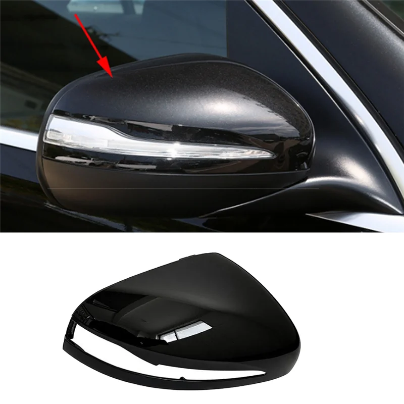 AB56-車用リアビューミラーキャップ サイドミラーカバー A63233369197 A63233359197 メルセデス・ベンツ GLE W167 GLS Gクラス W464 2019年式