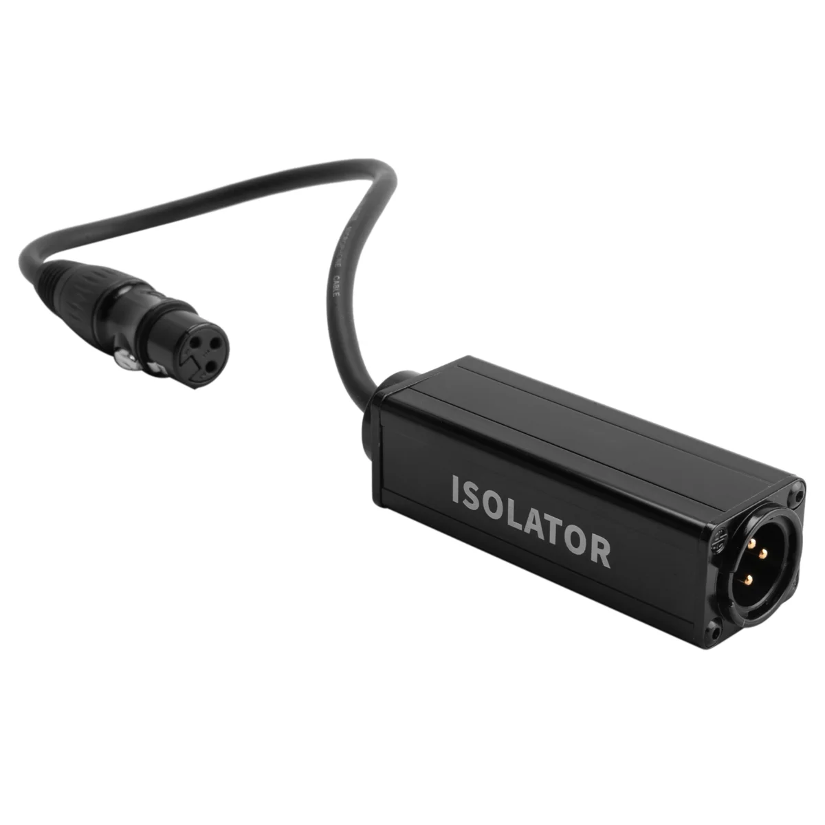 Audio Cable Isolator XLR Eliminates Noise Ground Loop Audio Isolator Anti-Interference Current Sound Eliminates Noise